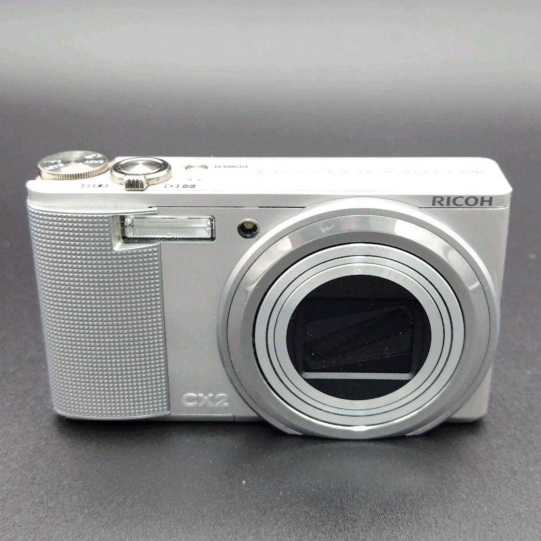 RICOH CX2 シルバー バッテリー・充電器セット 動作確認済 - メルカリ