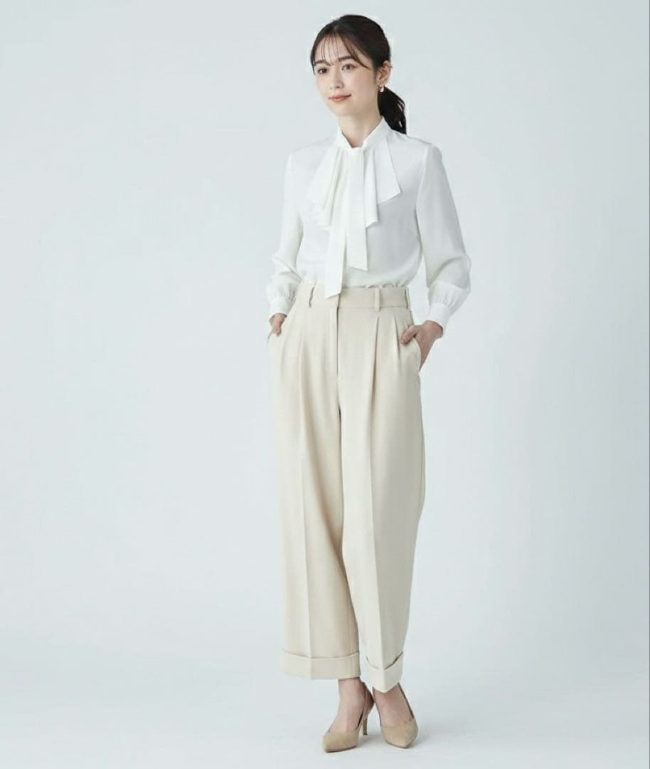 極美品 ボールジィ トゥモローランド クリアデシンフリルボウタイ