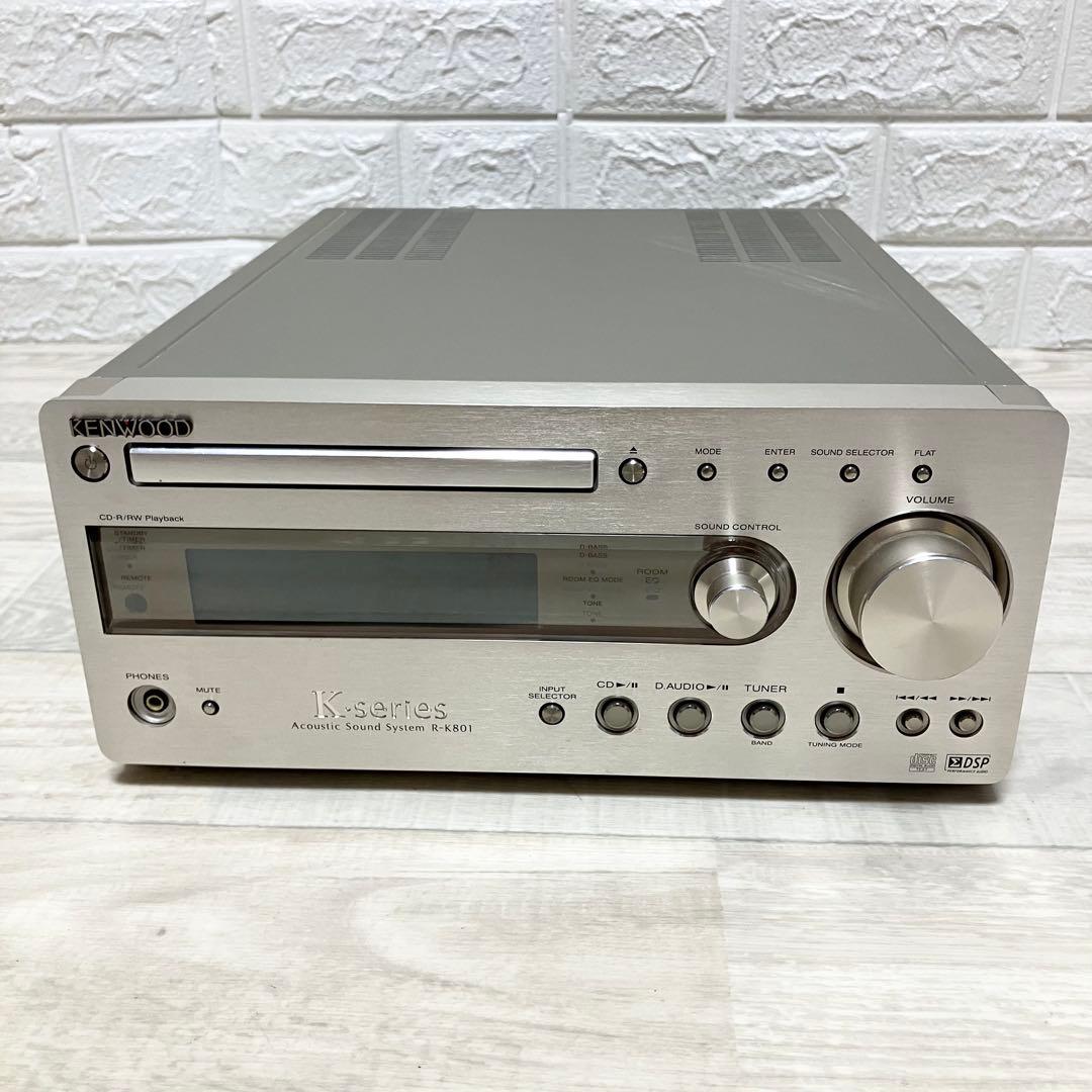 極美品】ケンウッド R-K801 CDプレーヤー K series 動作確認済 - メルカリ