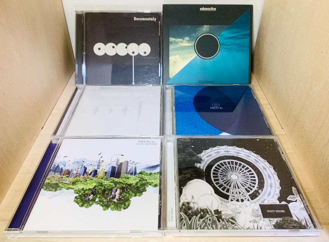 初回盤】サカナクション スタジオアルバム CD 6枚 セット 1st～6th