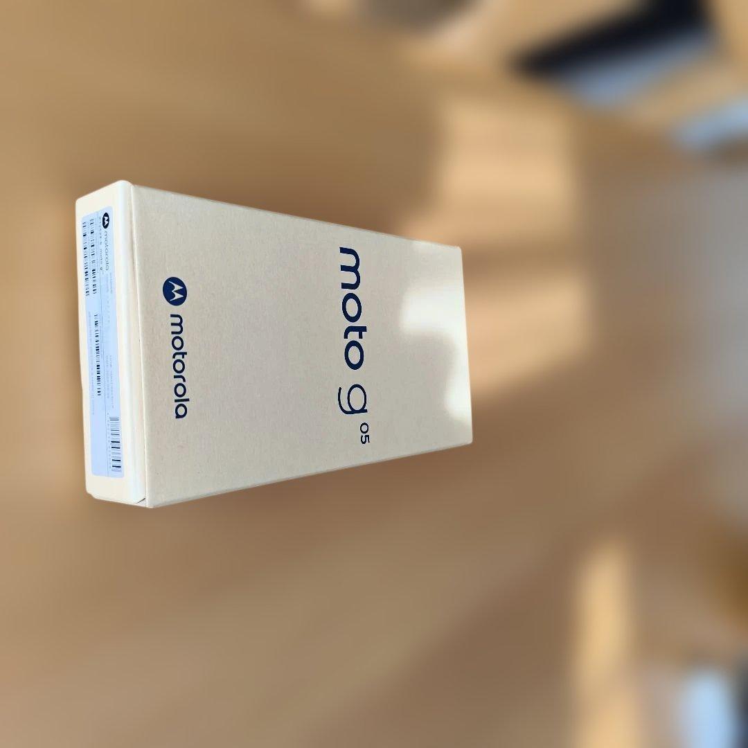 新品未開封】未使用 moto g05 ミスティブルー Sim Free - メルカリ