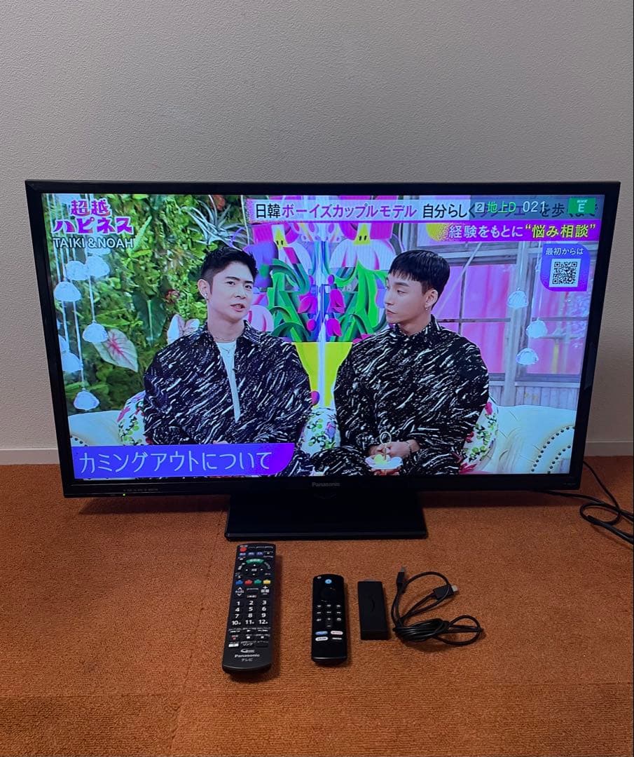 くみぃパナソニック Fire TV Stick付き 液晶テレビ 32V型 Panasonic ビエラ TH-32J300 液晶テレビ32型 2022年製 [Fire TV Stick