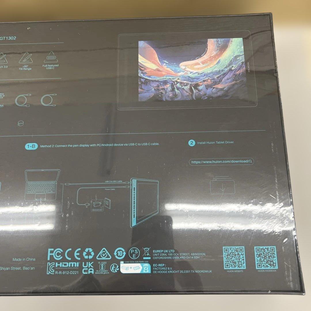 511273 未開封　HUION 液タブKamvas Pro13 (2.5K)