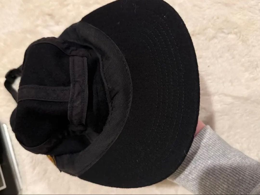 Supreme Wool Camp Cap \"Black\"シュプリーム
