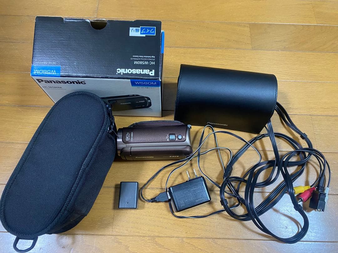 美品 パナソニックデジタルハイビジョンカメラHC-W580M - メルカリ
