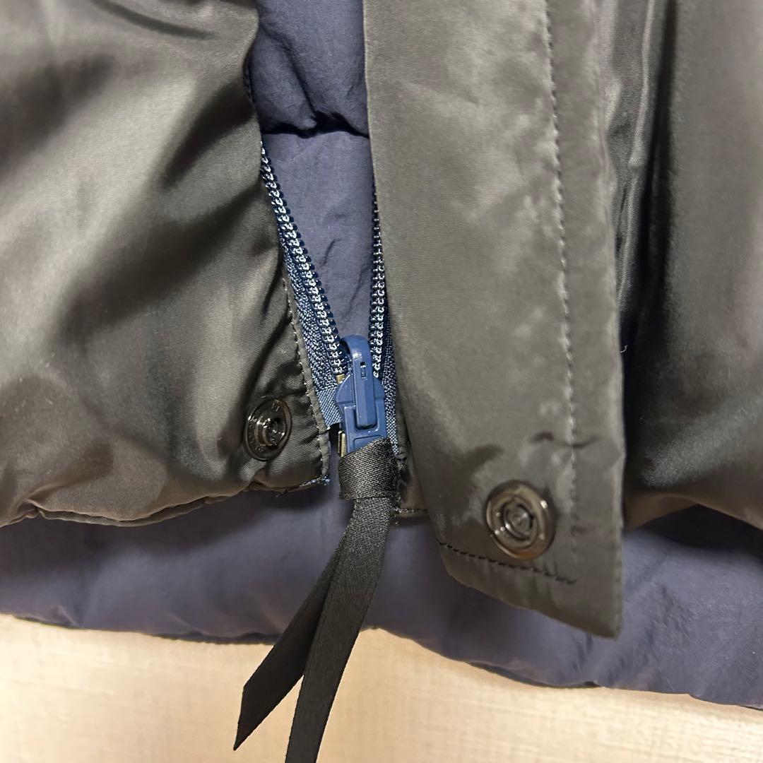 seesee シーシー ダウンベスト リバーシブル 黒 ブラック ネイビー