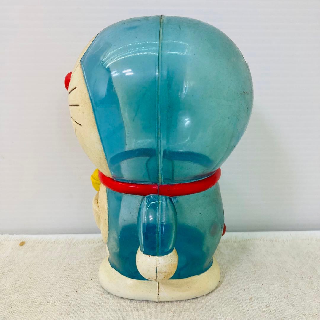 ドラえもん 貯金箱 クリア 藤子プロ・小学館・テレビ朝日 プラスチック