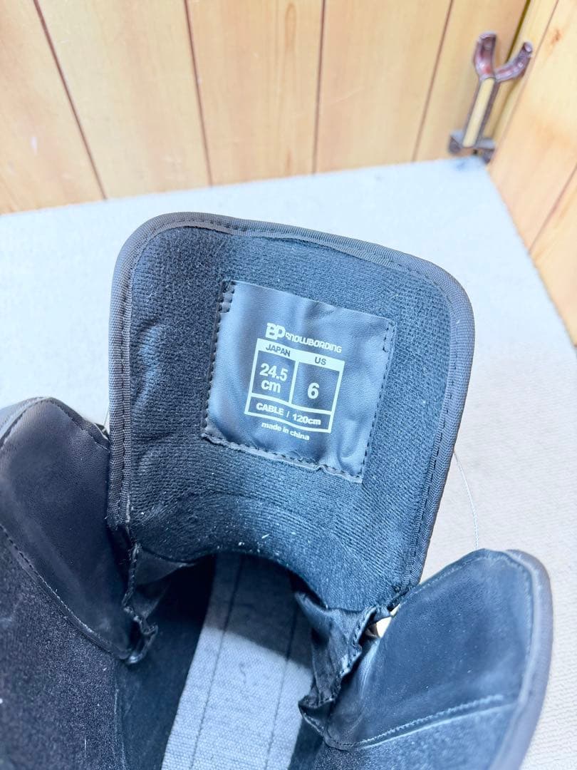 BP スノーボード ブーツ 24.5cm BOA キッズ ジュニア