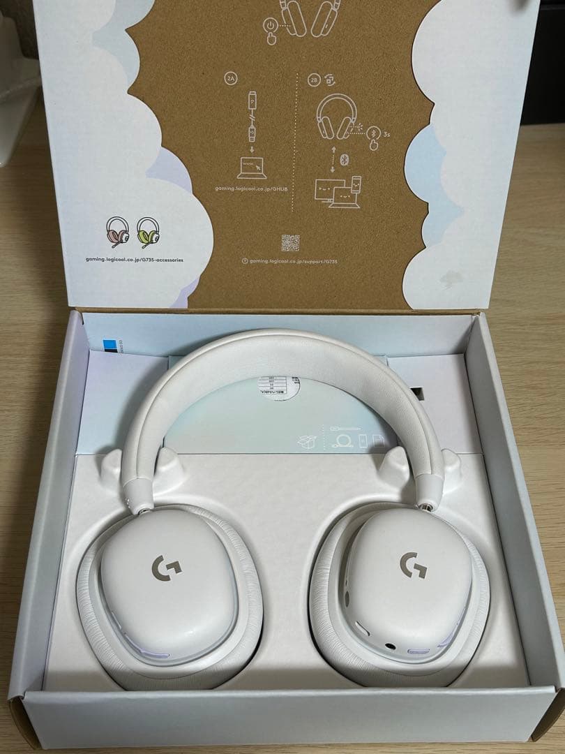 Logicool G735 ゲーミングヘッドセット ホワイト - メルカリ