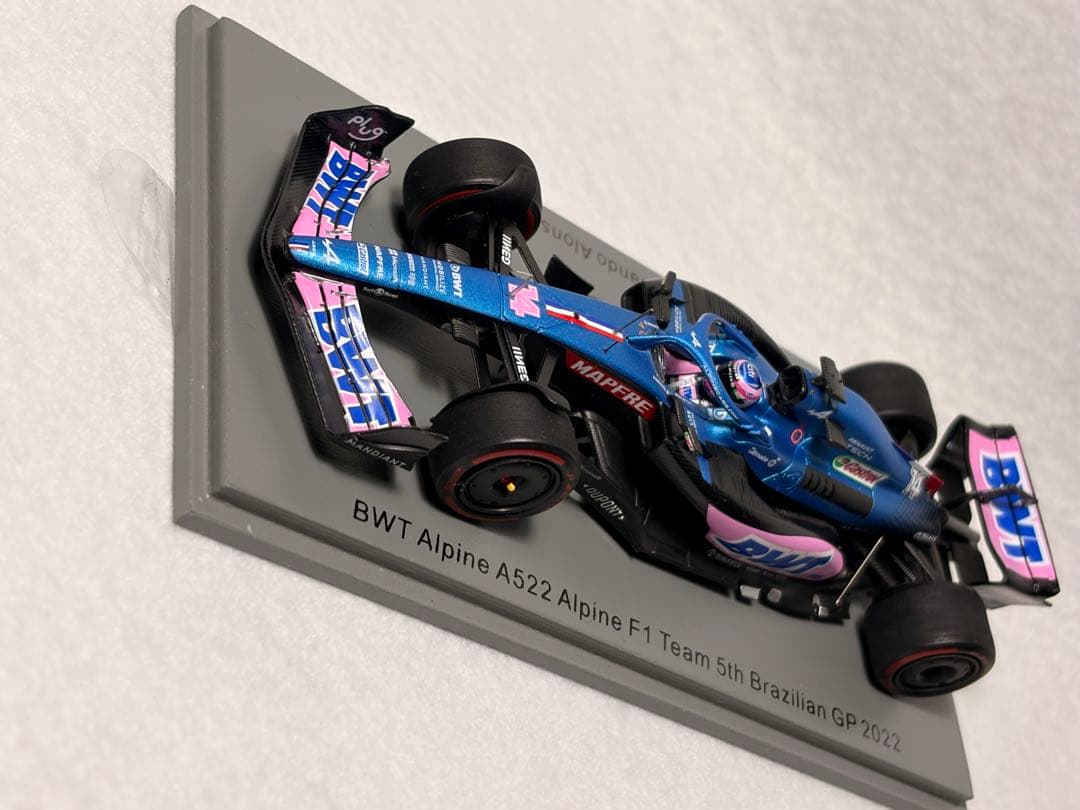 アルピーヌ Alpine A552 アロンソ ブラジルGP 5位 直筆サイン入 - メルカリ
