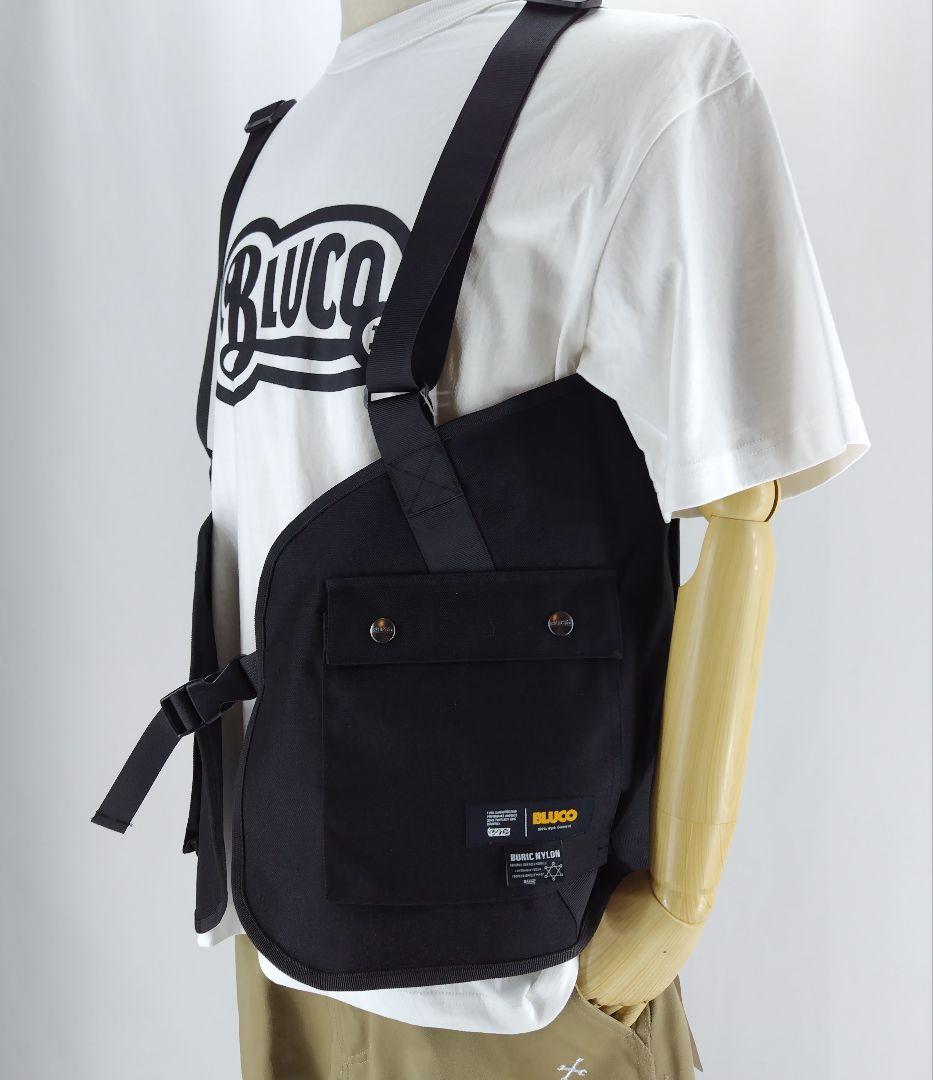 BLUCOブリックナイロン ユーティリティーベスト(BLK)サイズF - メルカリ