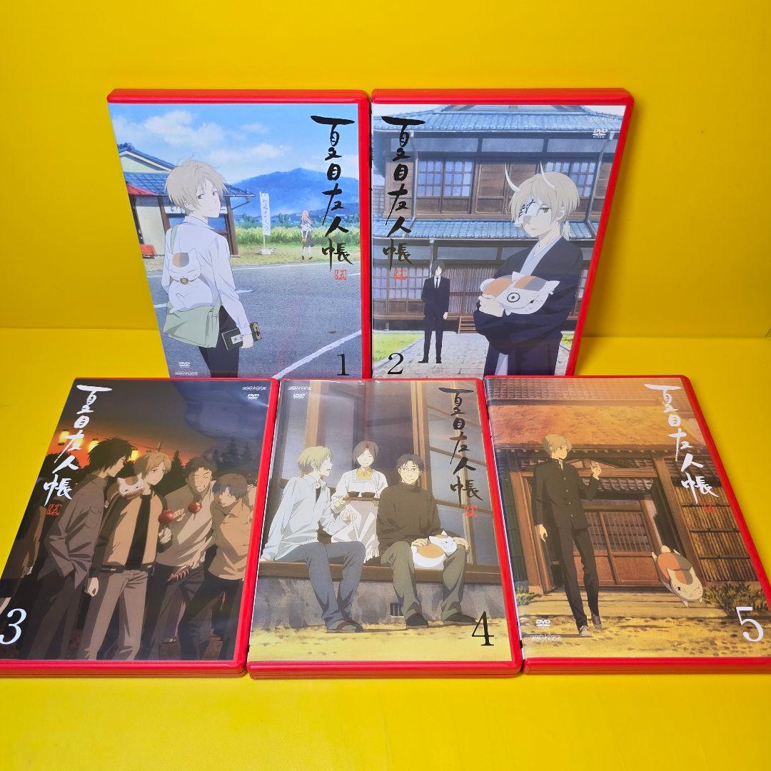 ※新品ケース交換済み　夏目友人帳【1期～6期+3作品】DVD 全33巻セット