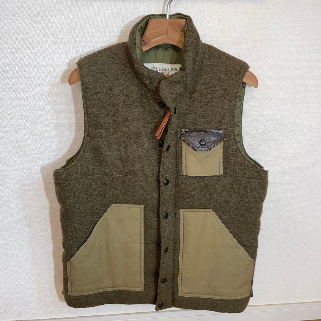 J*M様 人気の廃盤品　バズリクソンズ　ベスト　ウィリアム・ギブソン　Ｍサイズ J*M様 人気の廃盤品 バズリクソンズ ベスト ウィリアム・ギブソン M