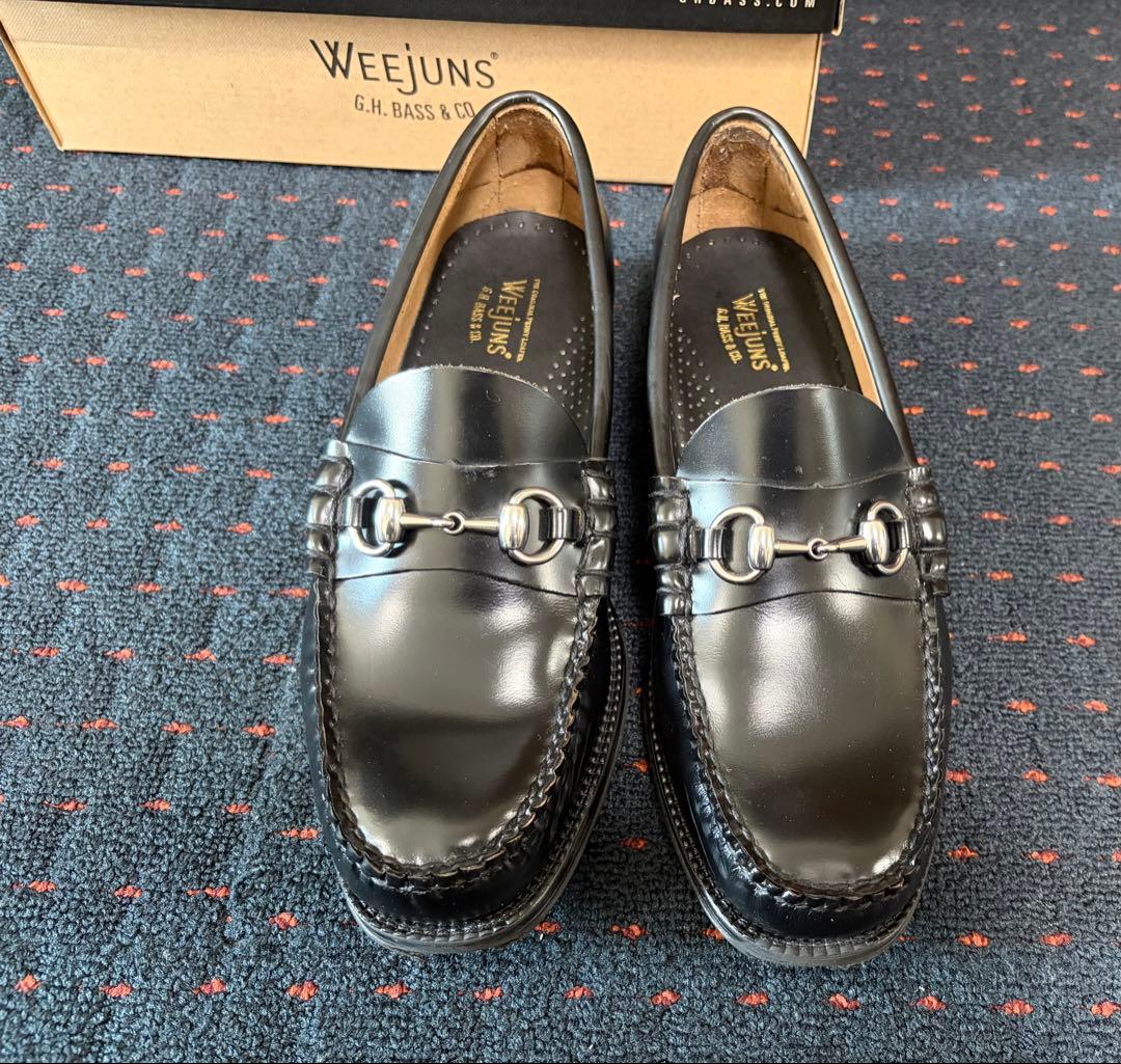 定価34,100円 G.H.BASS ローファー ビットローファー US8