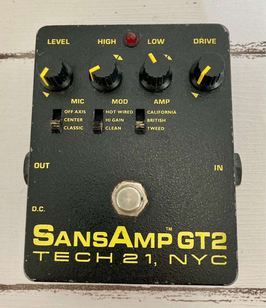 ジャンク品　SansAmp GT-2 中古】TECH21 / SANSAMP GT-2 【SN 34192】 【渋谷店】 | ギター