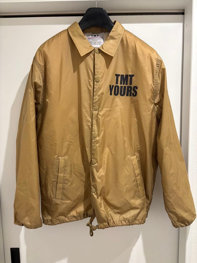 美品】T.M.T ベージュ コーチジャケット BIG 3(Lサイズ) - メルカリ
