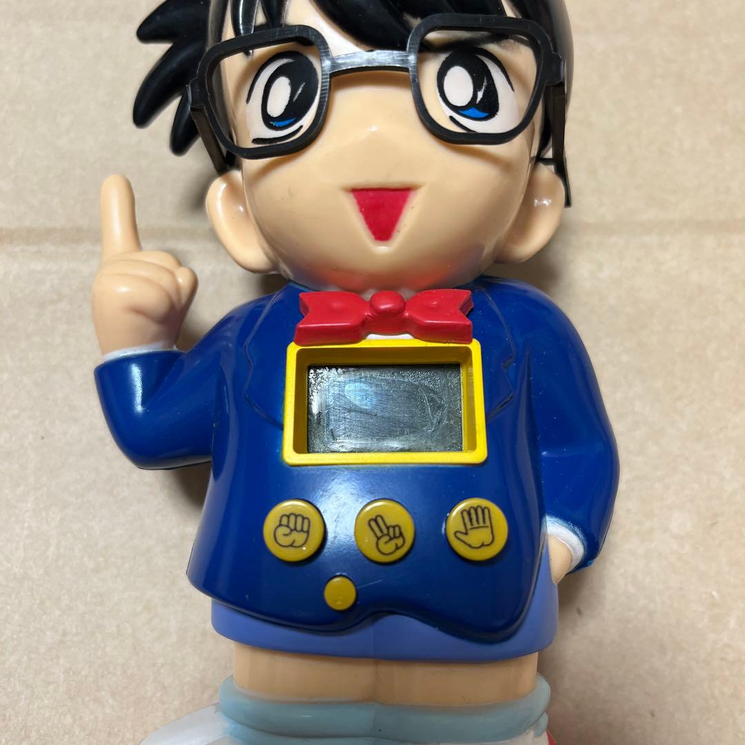 ジャンク品】レア！希少！LOTTE 名探偵コナン ジャンケン目覚まし時計