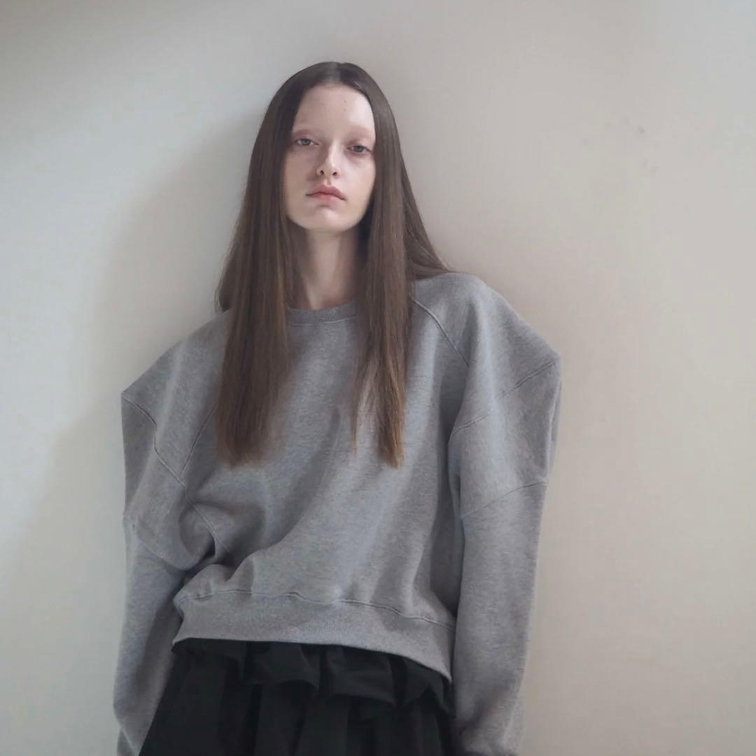 金子綾、翁安芸着AMOMMA PUFF SLEEVE SWEAT スウェット - メルカリ