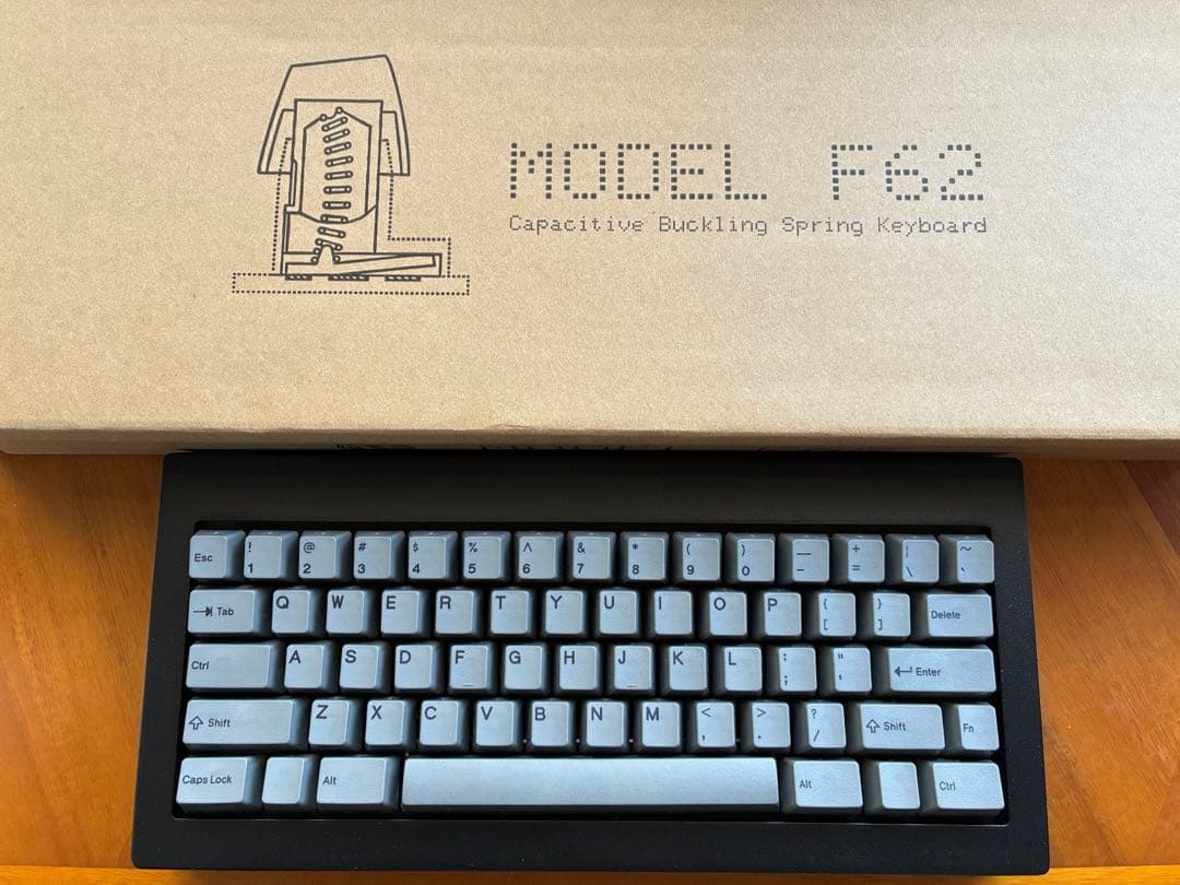 Model FキーボードF62 Kishsaver HHKBレイアウト Ultra Compact Modern Case F62 Model F Keyboard – “Kishsaver