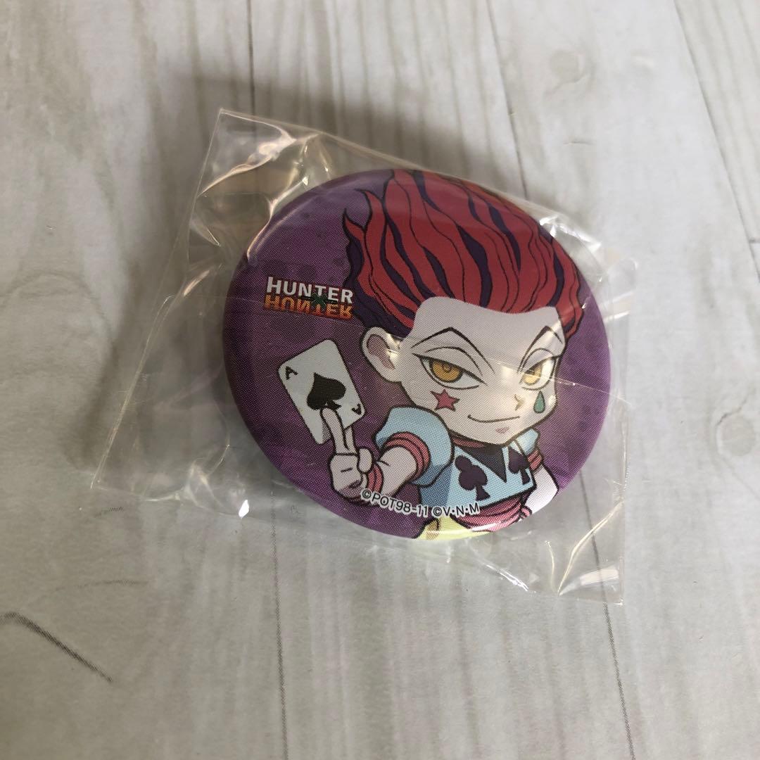 HUNTER×HUNTER ハンターハンター ミニキャラ 缶バッジ ヒソカ - メルカリ