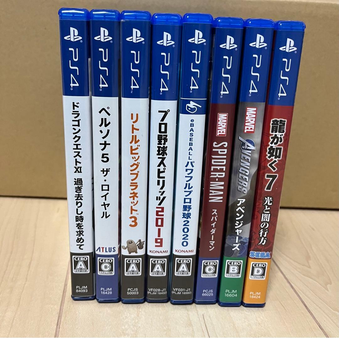 PS4 ソフト 8本セット