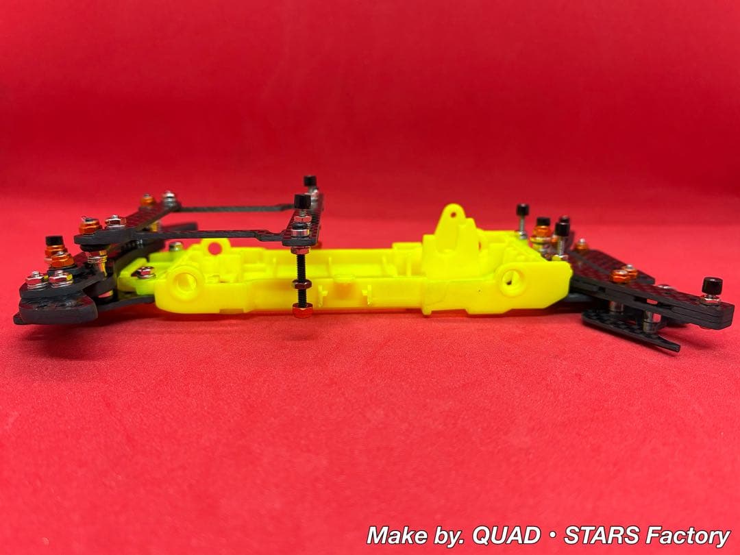 ミニ四駆・VZ用】2軸ATピボット／段下げ＋提灯＋1軸アンカー＋