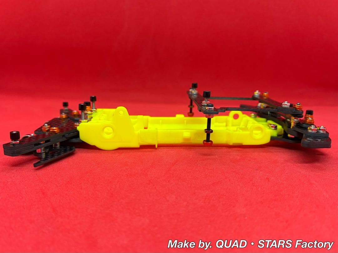 ミニ四駆・VZ用】2軸ATピボット／段下げ＋提灯＋1軸アンカー＋