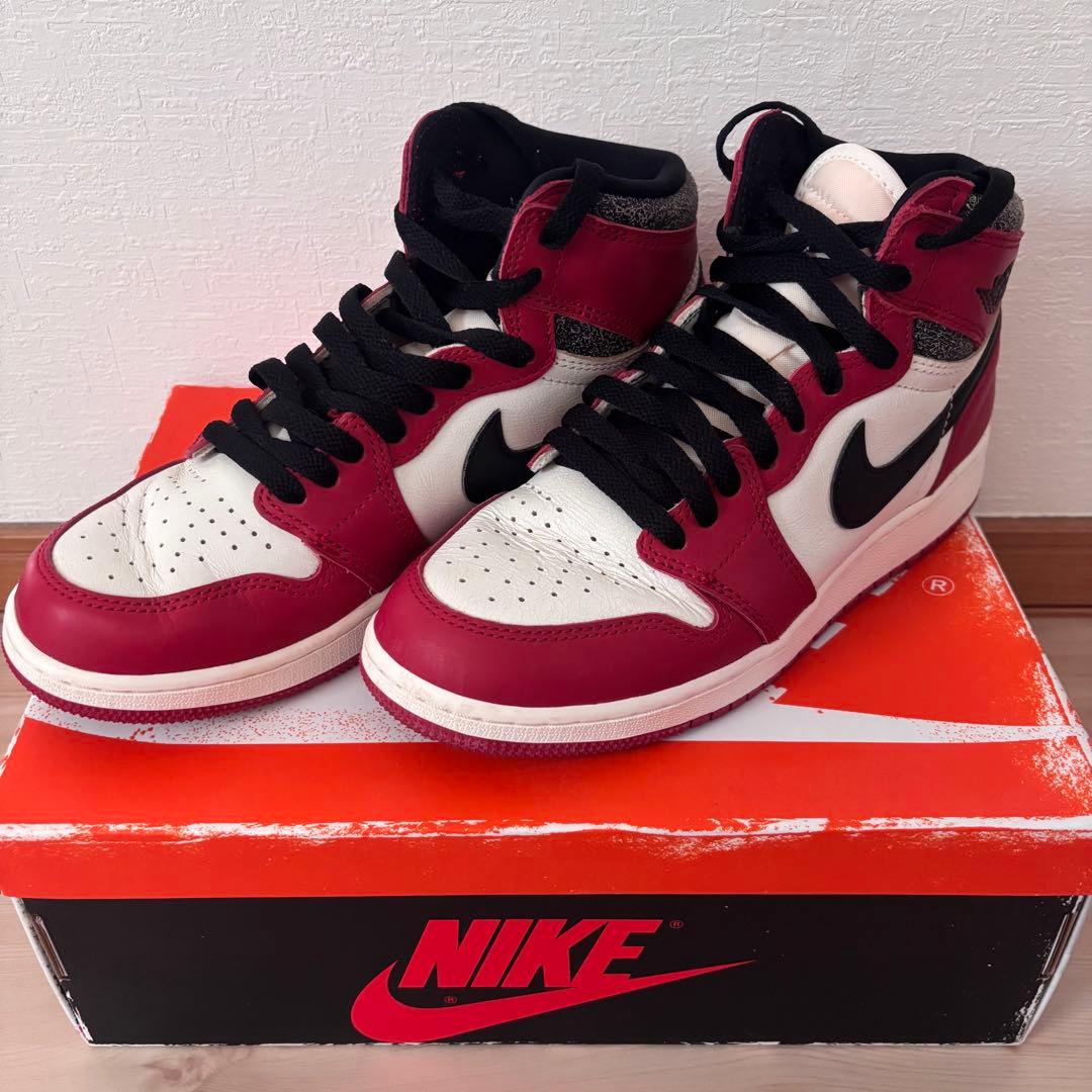 ナイキ エアジョーダン1 ハイ OG ロスト&ファウンド/シカゴ エア ジョーダン 1 2022 