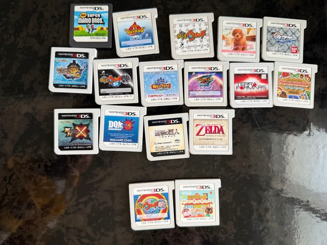 DS 3DSゲームカセット 17本セット ポケモン 3dsソフト dsソフト 17本セット まとめ売り