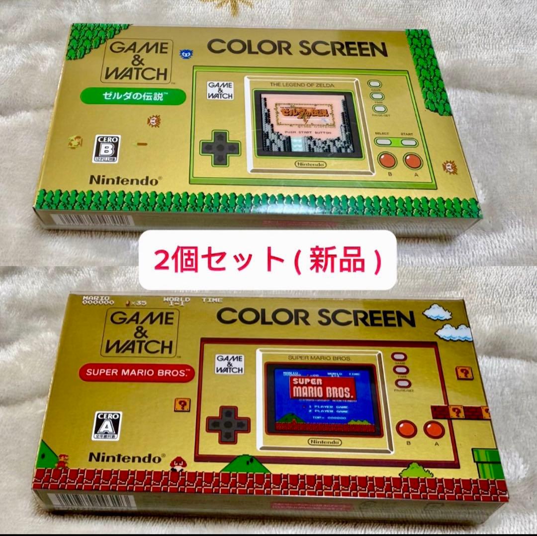 ゲーム&ウォッチ スパーマリオ・ゼルダ2個セット 新品 - メルカリ