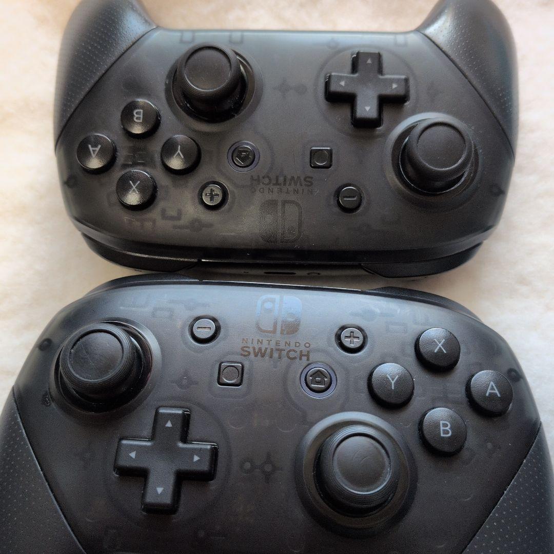 ジャンク品】Nintendo Switch プロコン 2個セット - メルカリ