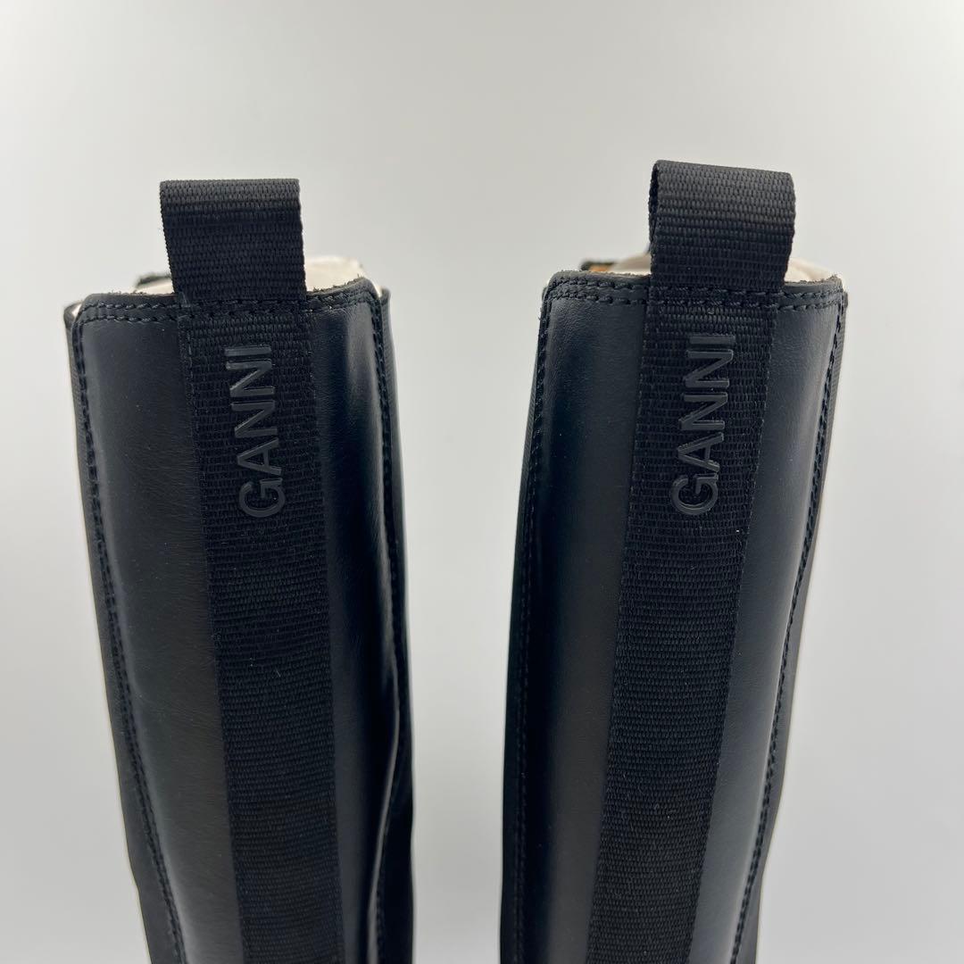 極美品】GANNI ガニー ロングブーツ 24cm ブラック S1922 - メルカリ