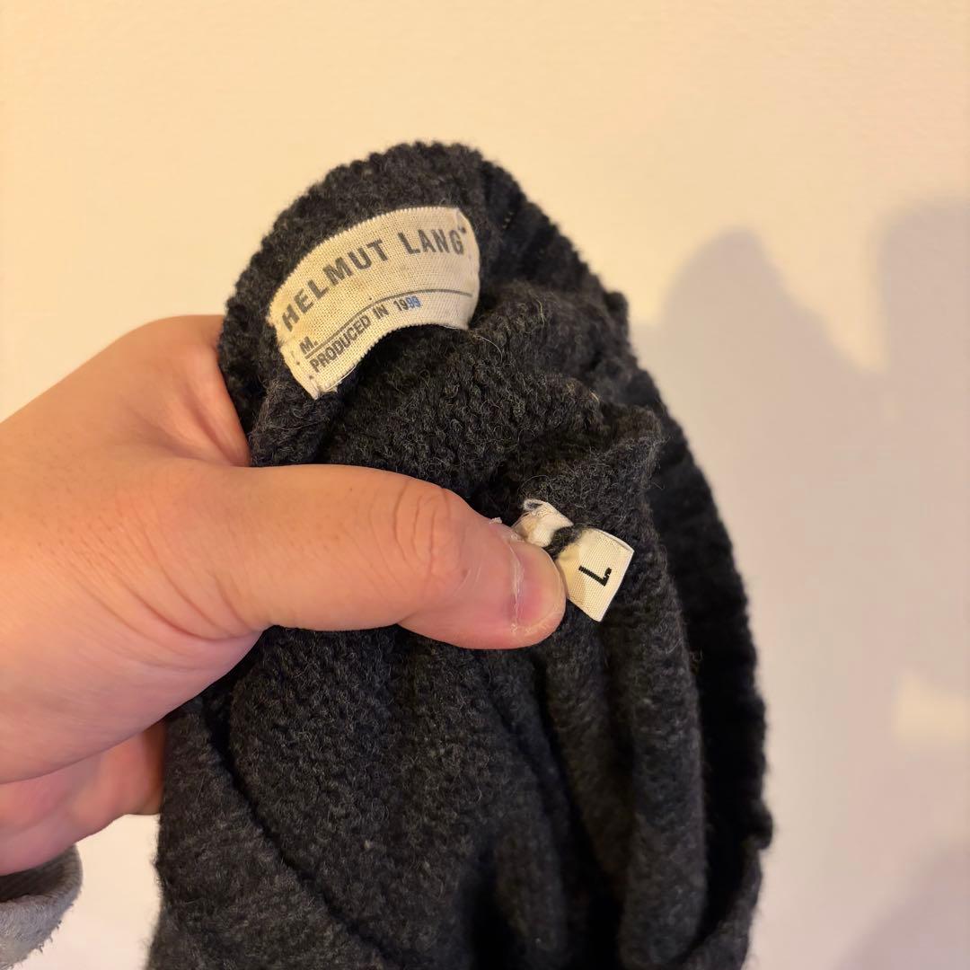 1999 本人期 アーカイブ Helmut Lang ラング ニット - メルカリ