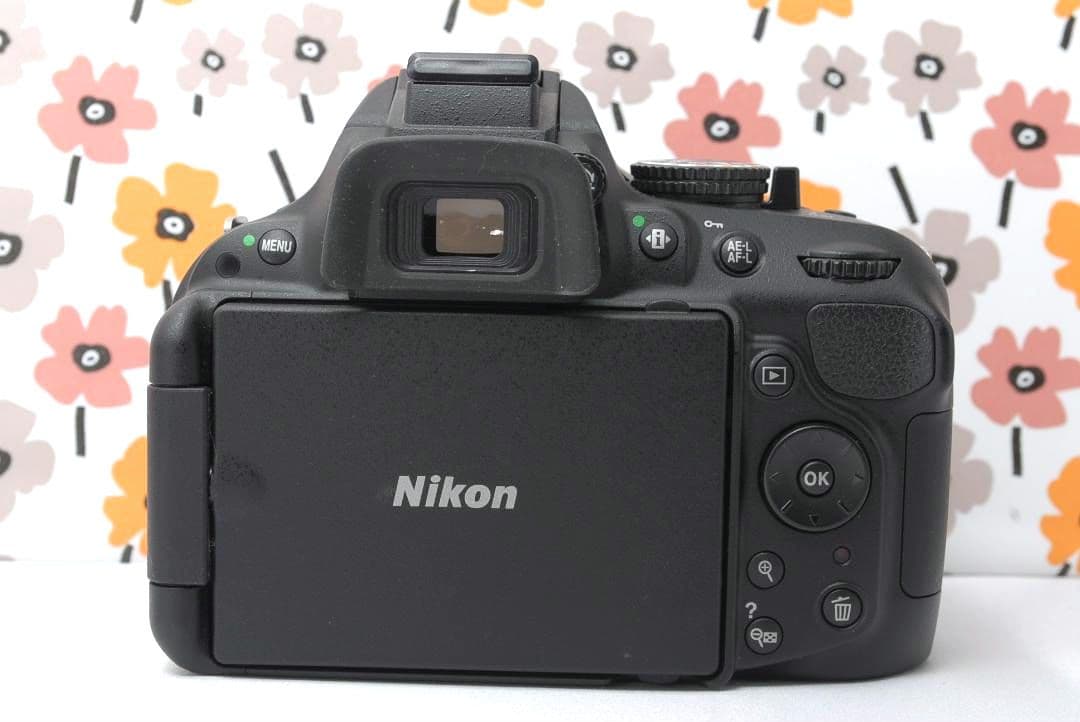 ❤Nikon D5200❤スマホ転送OK❤奇跡のショット数133回！❤美品