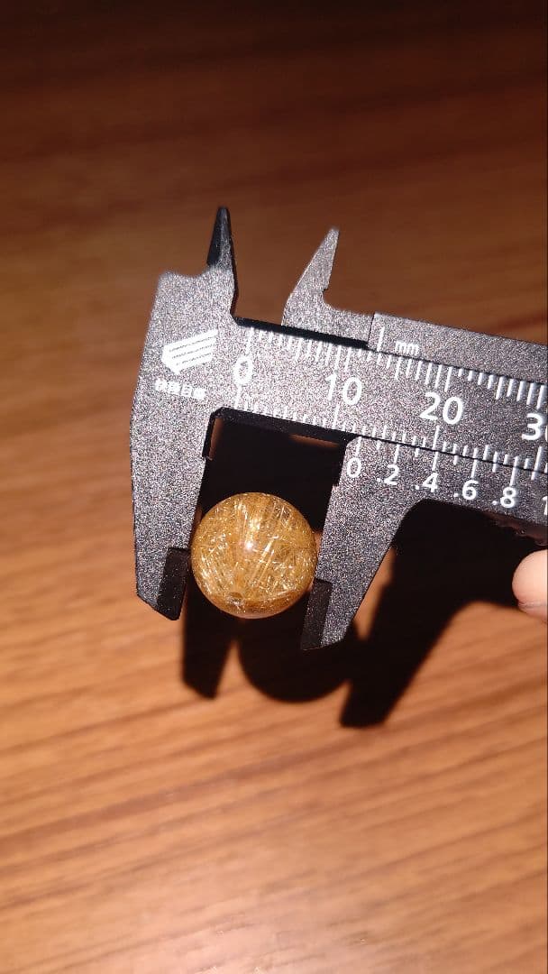 ゴールドルチルAAA 約12.5〜13.0mm 8粒売り