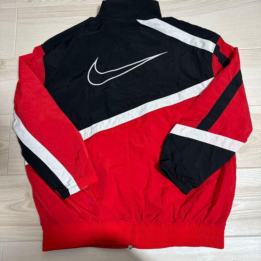 NIKE WMNS オーバーサイズド ウーブンジャケット RED 山田涼介 - メルカリ