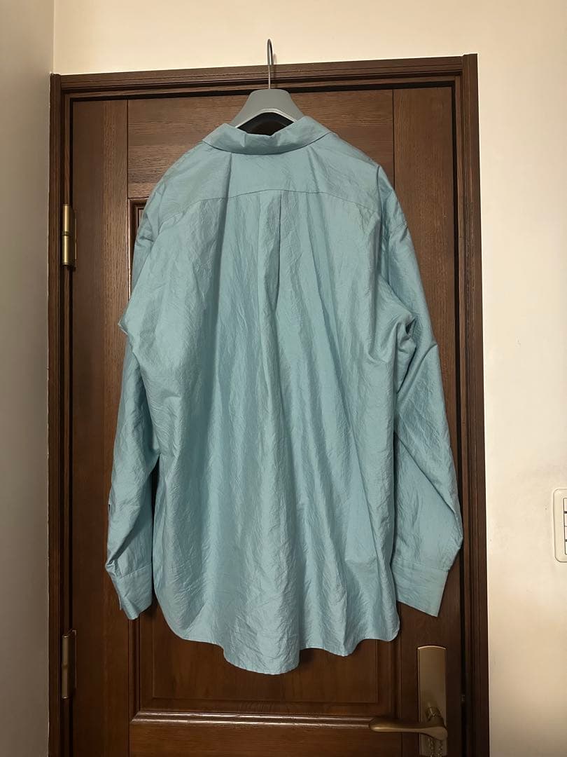 Native village オーバーシャツ ブルー