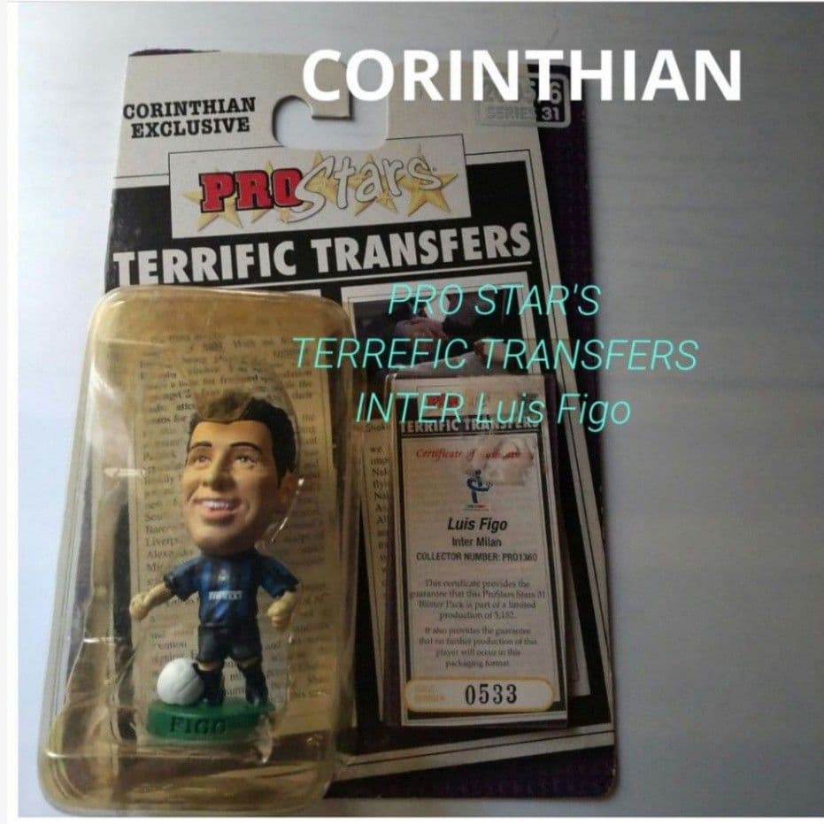 未開封 コリンシアン サッカー インテル フィーゴ - メルカリ