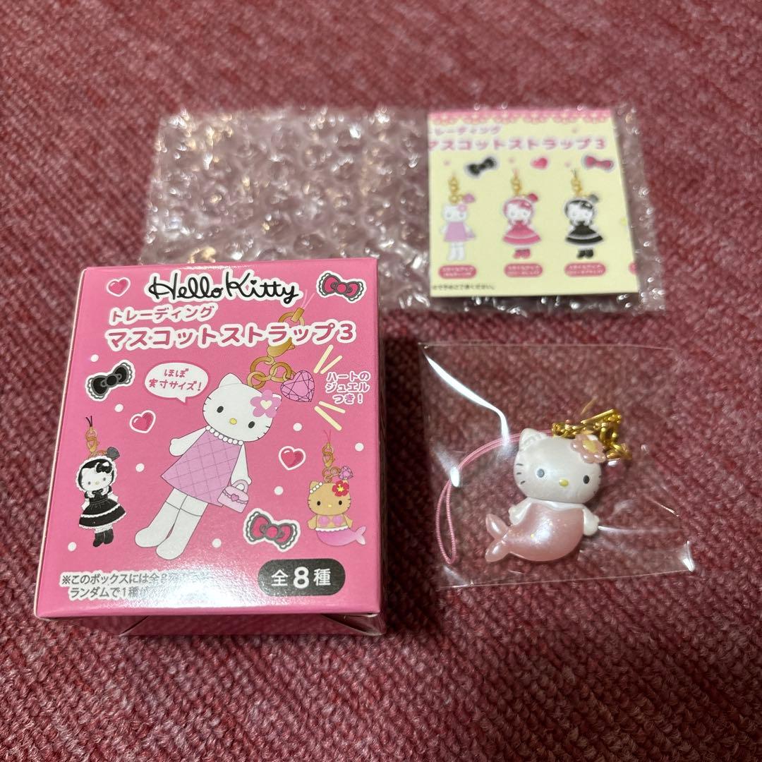 サンリオ ハローキティ トレーディング マスコットストラップ3 - メルカリ