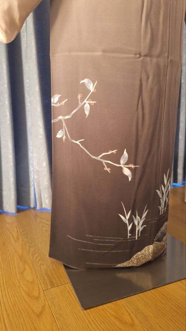 あ*こ様 遠藤藤舟 訪問着 トールサイズ 十日町友禅 落款