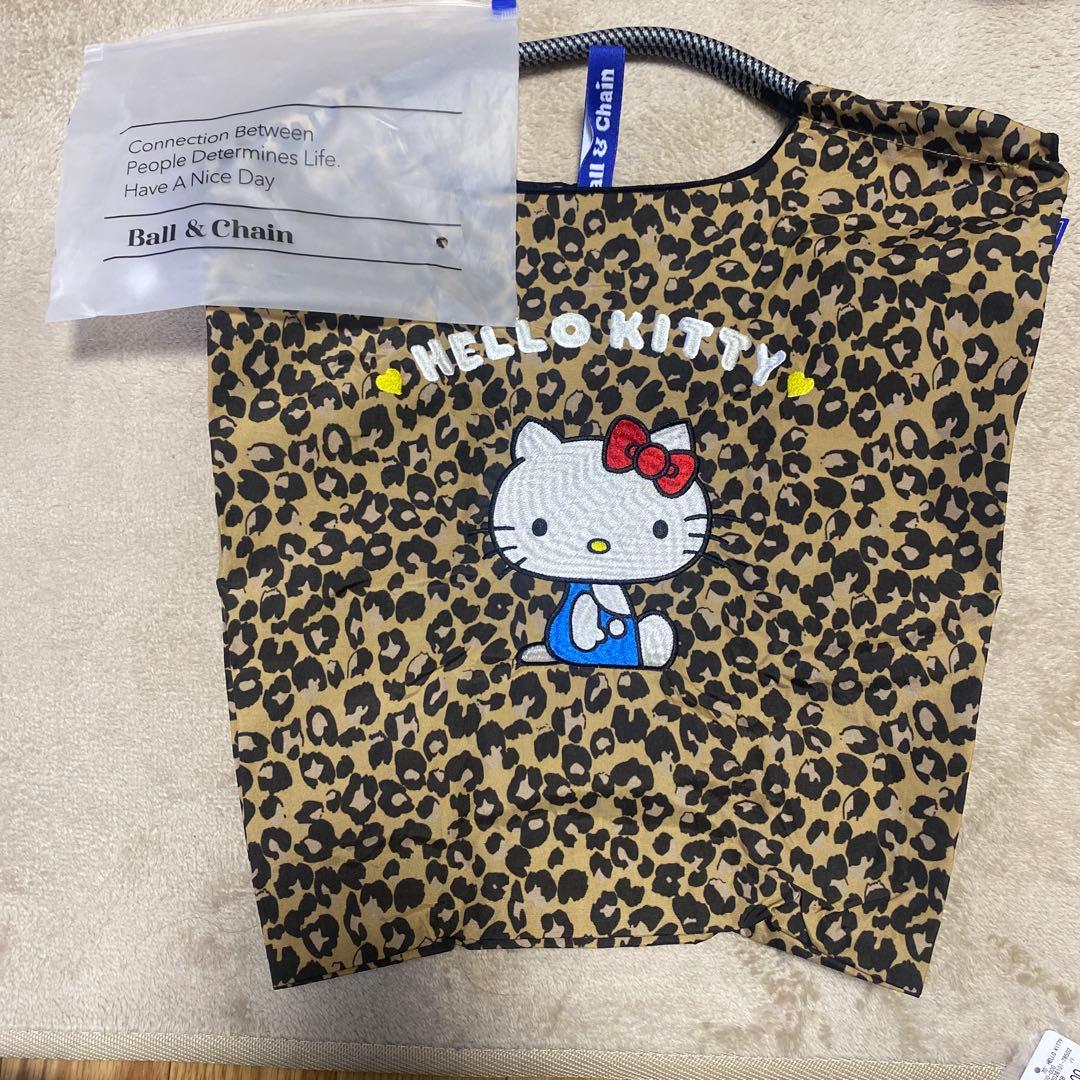 完売品】未使用 キティ レオパード柄 ボールアンドチェーン - メルカリ