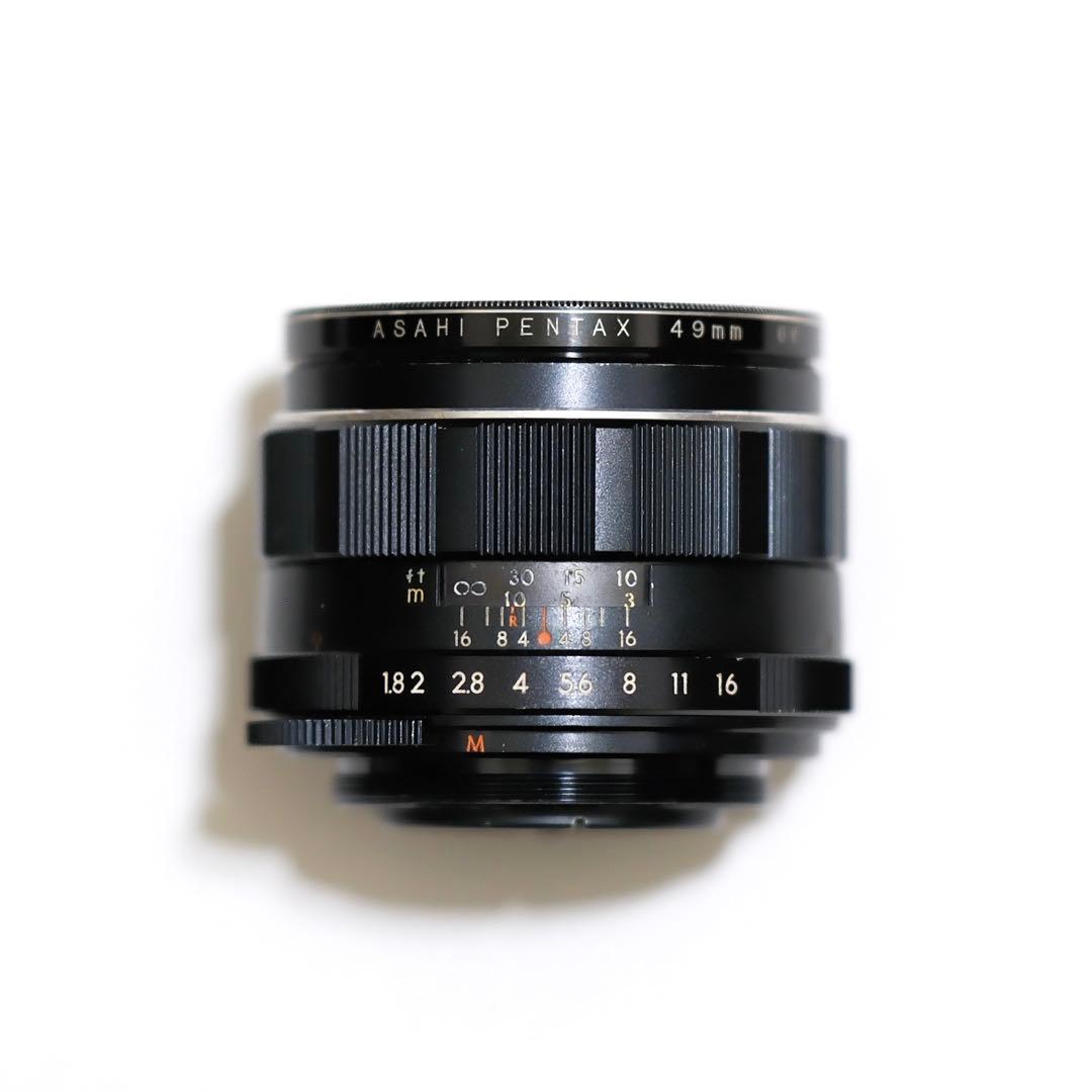 Super Takumar 55mm f1.8【M42】【最上級虹色フレア】希少