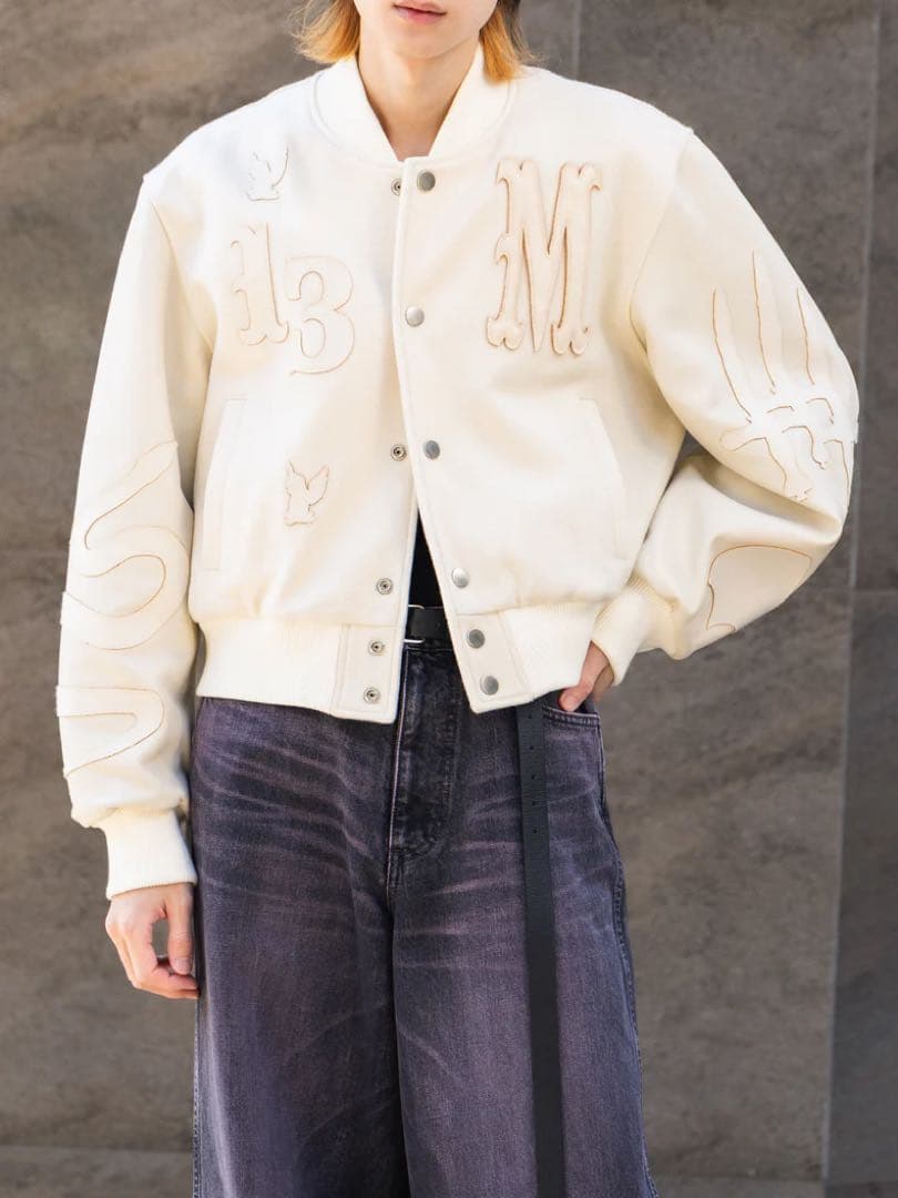 定価11万]24AW MASU VARSITY JACKET 46新品タグ付き - メルカリ