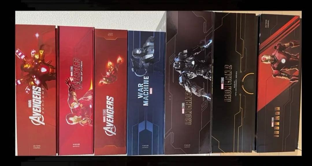 ZDTOYS アイアンマン　まとめ売り7箱 Amazon.co.jp: 4KIDS.HOME ZDTOYS 10周年記念 7インチ デラックス