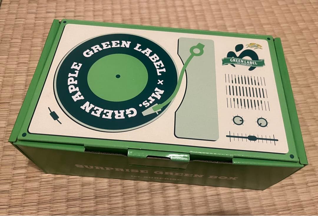 当選品 KIRIN×Mrs. GREEN APPLE GREENBOX ミセス - メルカリ