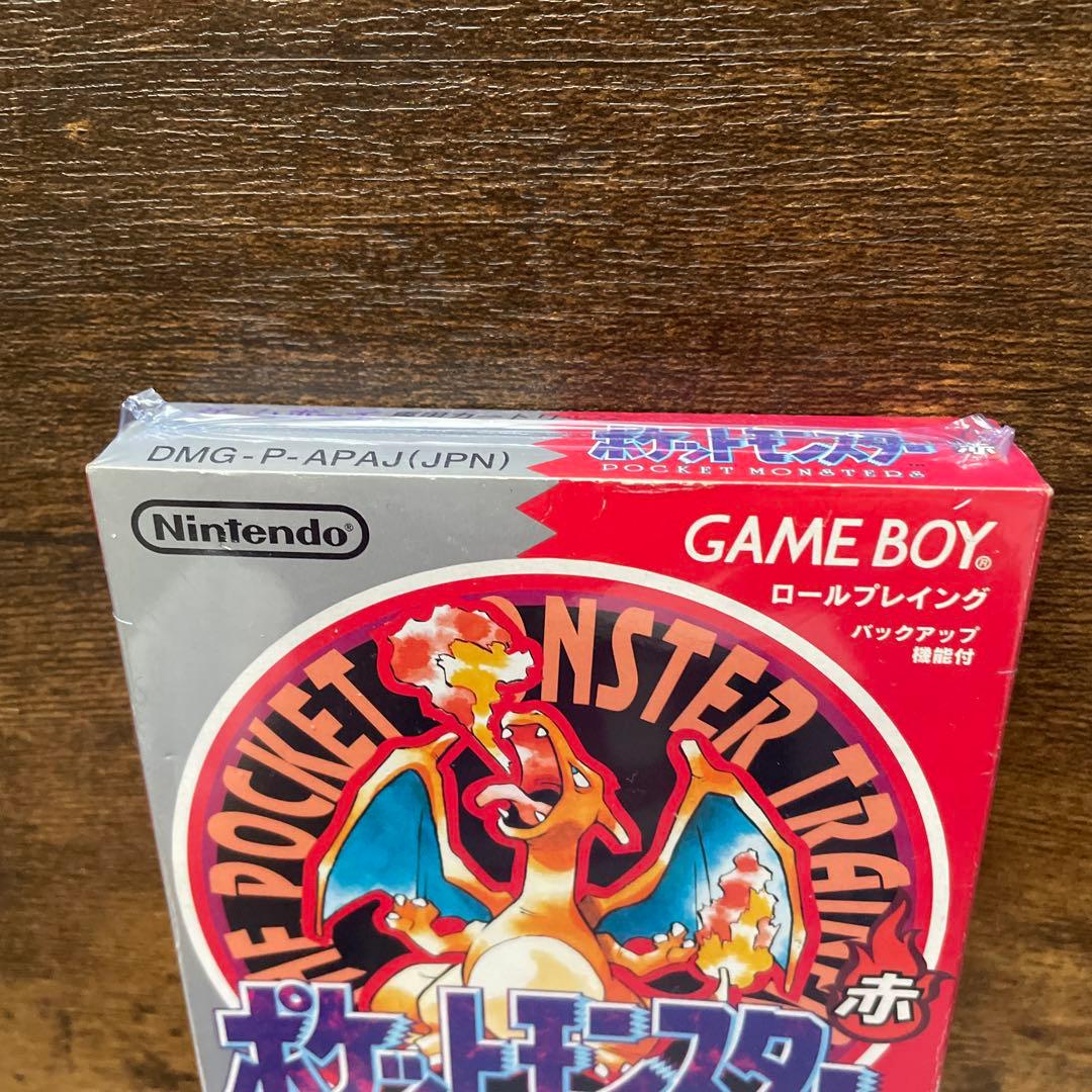 未開封 新品 シュリンク付】 ポケモン 赤(レッド) ゲームボーイ - メルカリ