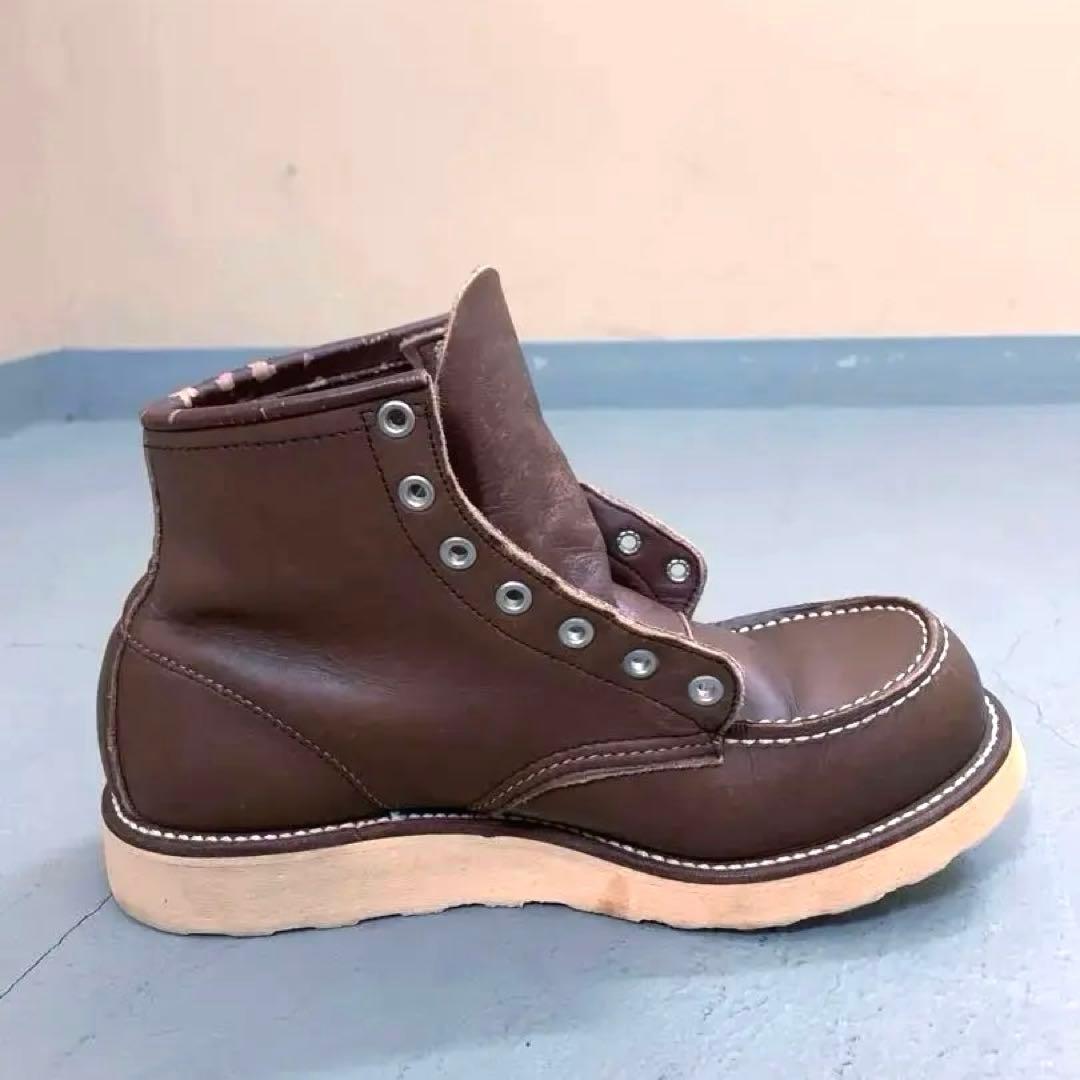 旧羽タグ カカトOK RED WING レッドウィング 8855 茶 7.5E