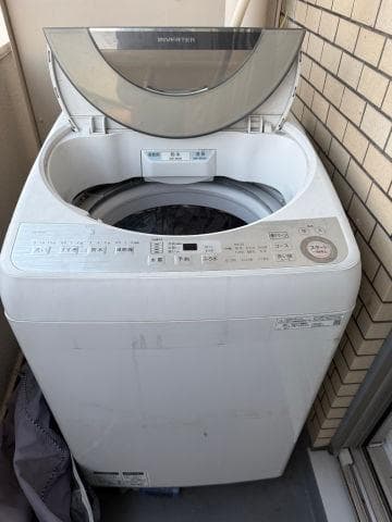 SHARP ES-GV8C 8.0kg 洗濯機 本体