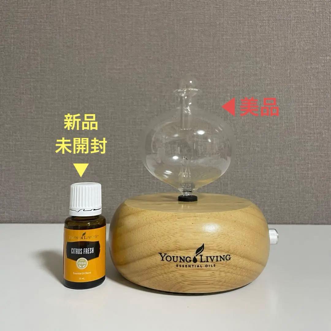 ヤングリビング］ディフューザー＆シトラスフレッシュ - メルカリ