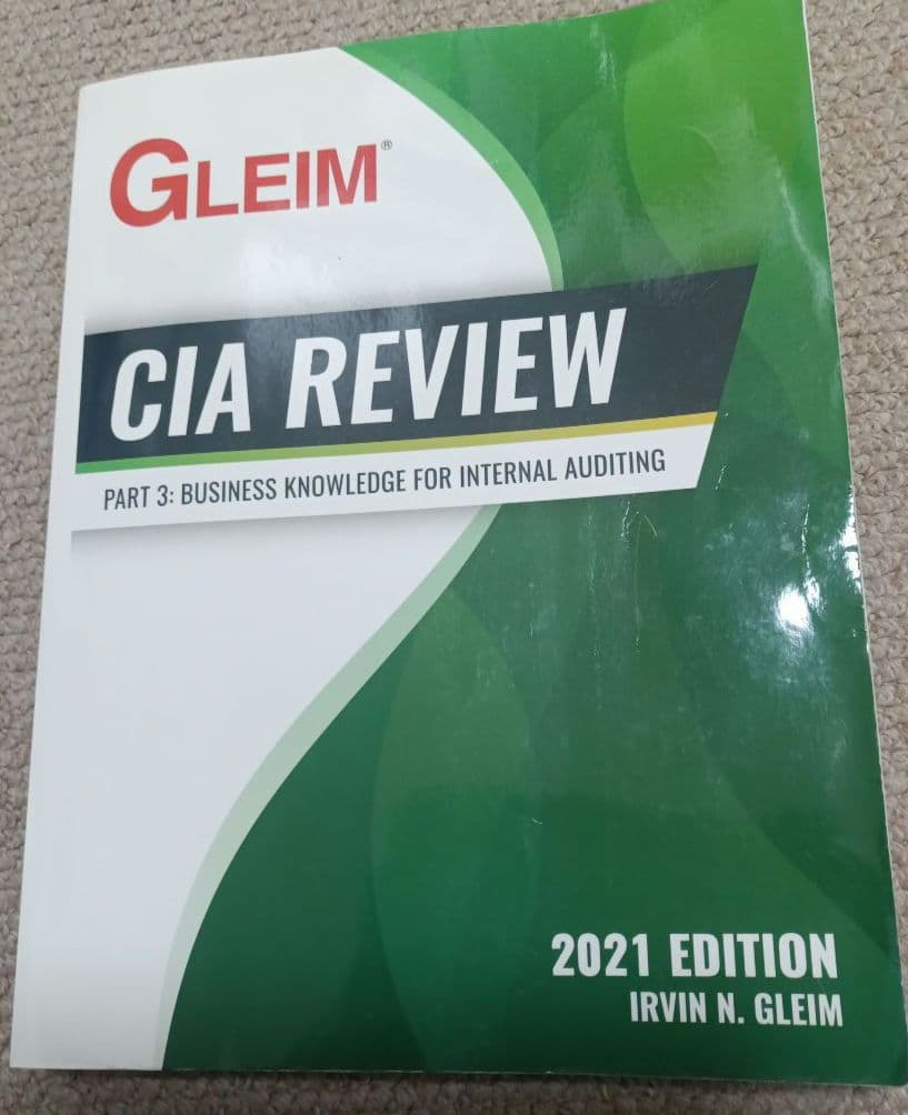 Gleim CIA Review 2021 Edition part3 - メルカリ